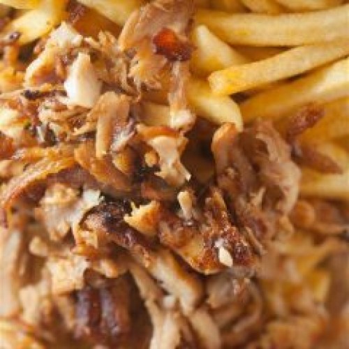 Frytokebab w bułce - XXL​